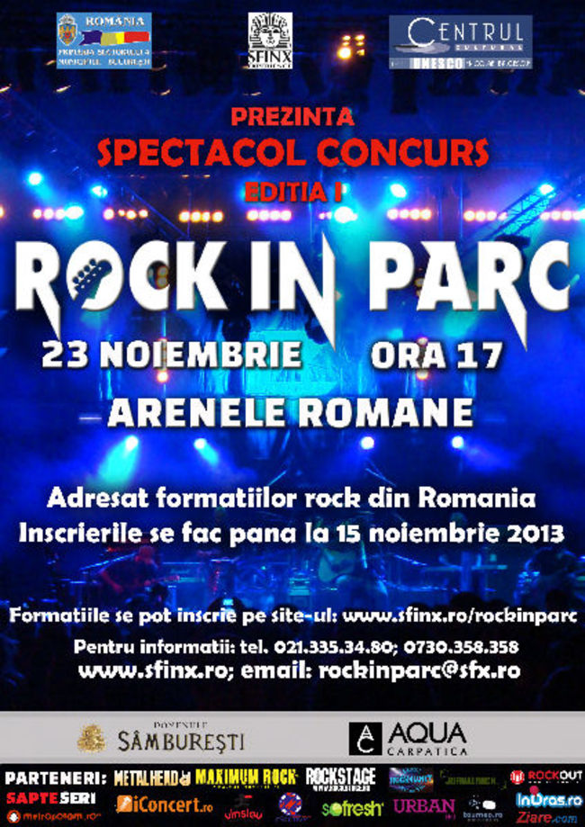 Rock in Parc 2013 – Afla formatiile din prima semifinala